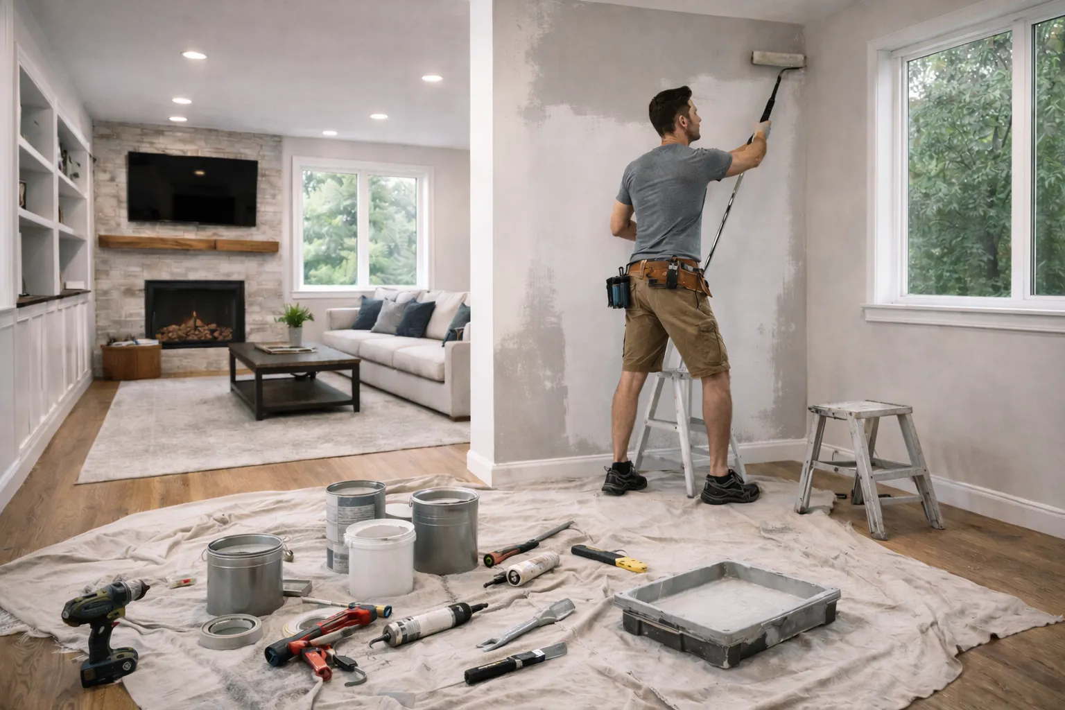 Interior Repairs & Finishing